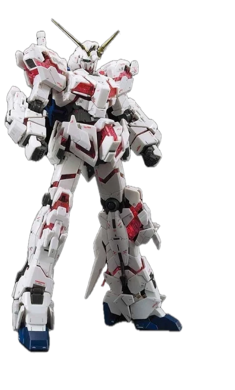Unicorn Gundam (Destroy Mode (Lighting Model ver. TWC)) — factory straight build, for comparison